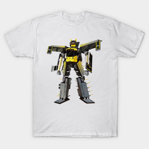 Greater Manchester Metrolink Transformer T-Shirt by jimmy-digital